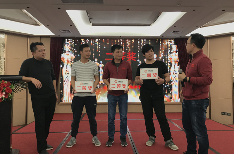 广州市中南机电工程有限公司年会抽奖：二等奖