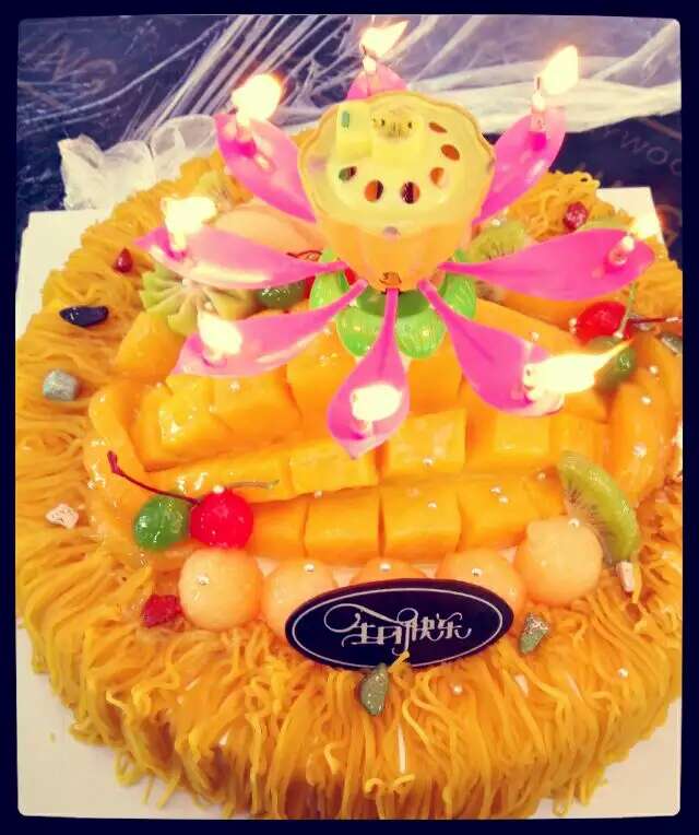 中南机电生日蛋糕